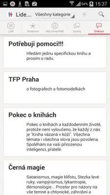 Lide.cz android App screenshot 0